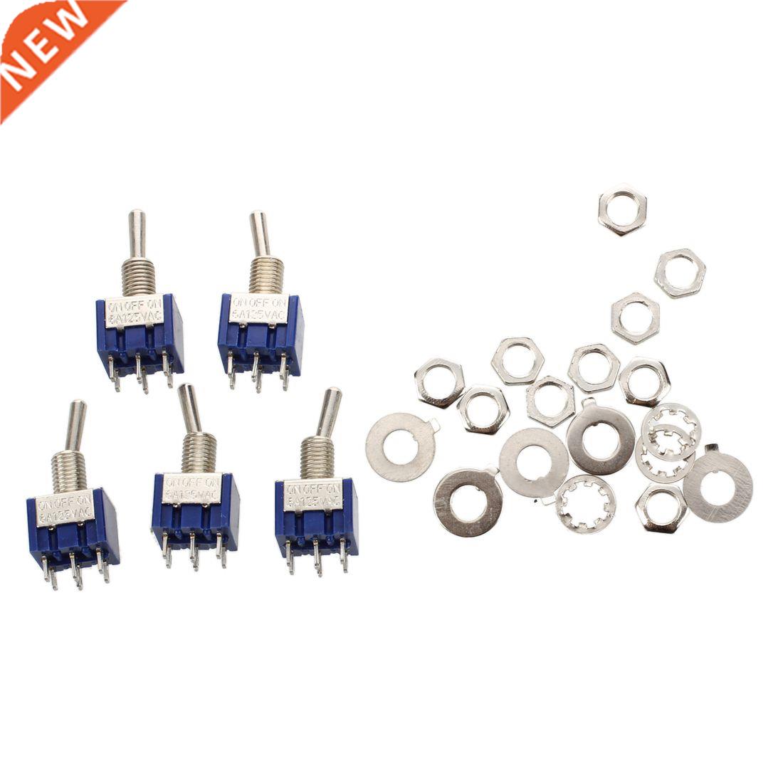 5pcs 3 Position 2P2T DPDT ON-OFF-ON iniature ini Switch