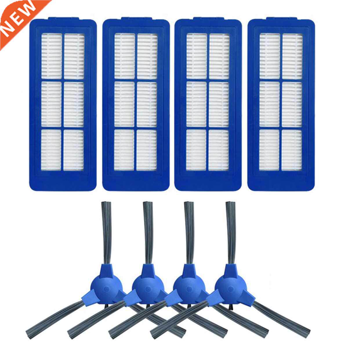 4Pcs Filter Side rush Kit Set Mixed Parts Replacement Acces