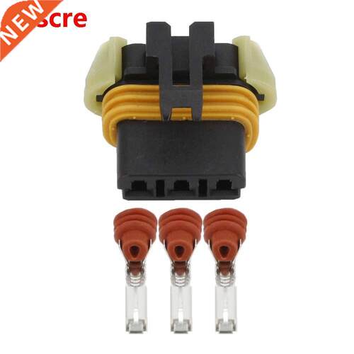 3 Pin Automotive Connectors Plastic Harness Connector with T
