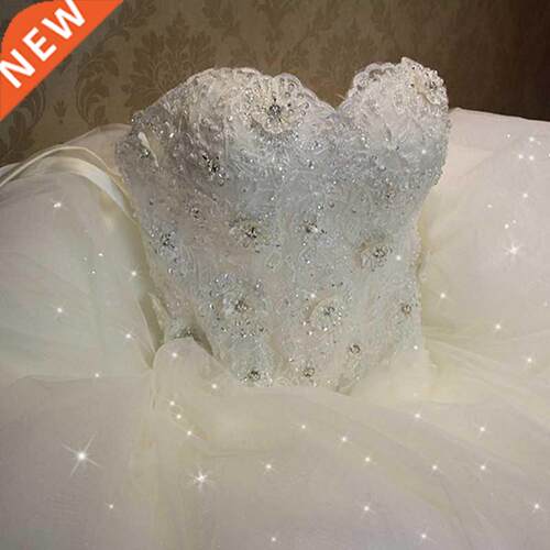 Elegant Luxury Lace Wedding Dress 2022 Vintage Plus Size Bal