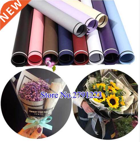 20pcs/bag Colorful Flower Packaging Paper  Handmade