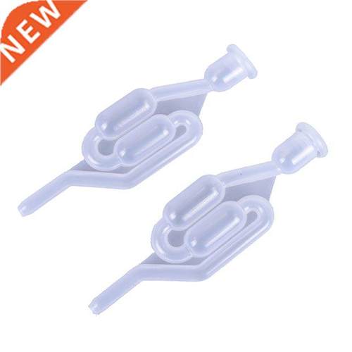 2pcs S-Shape Wine AirLock Beer Brewing Fermentation Check Va