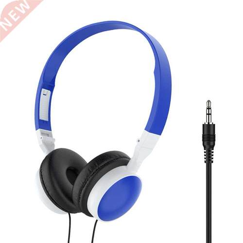 Adjustable Headband Foldable .5mm Jack Rotating Wired Gamin