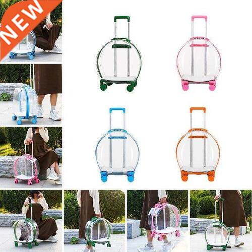 Portable Pet Carrier Backpack Trolley Case Travel Puppy Fat