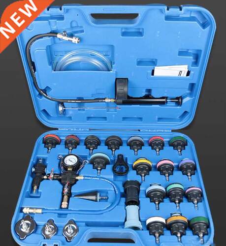 28pcs car water tank pump pressure gauge water tank leak