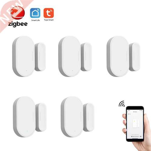 Door Window Sensor Zigbee Mini Wireless Connection Detector