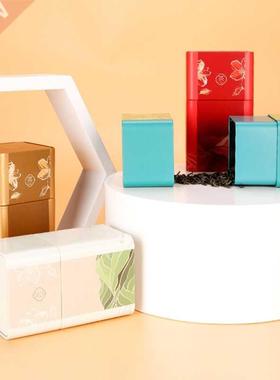 Rectangle Tea Storage Containers Tea Tins Food Storage Conta