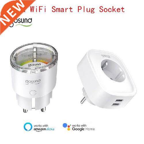 Gosund WiFi MINI Smart Plug Socket Tuya Remote Control Home
