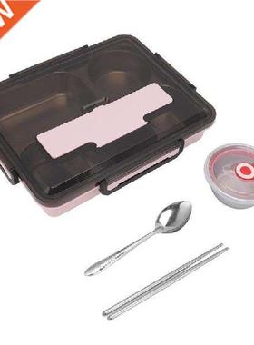 Bento Box 5 Compartments Tightness No Burrs Thermal Lunch