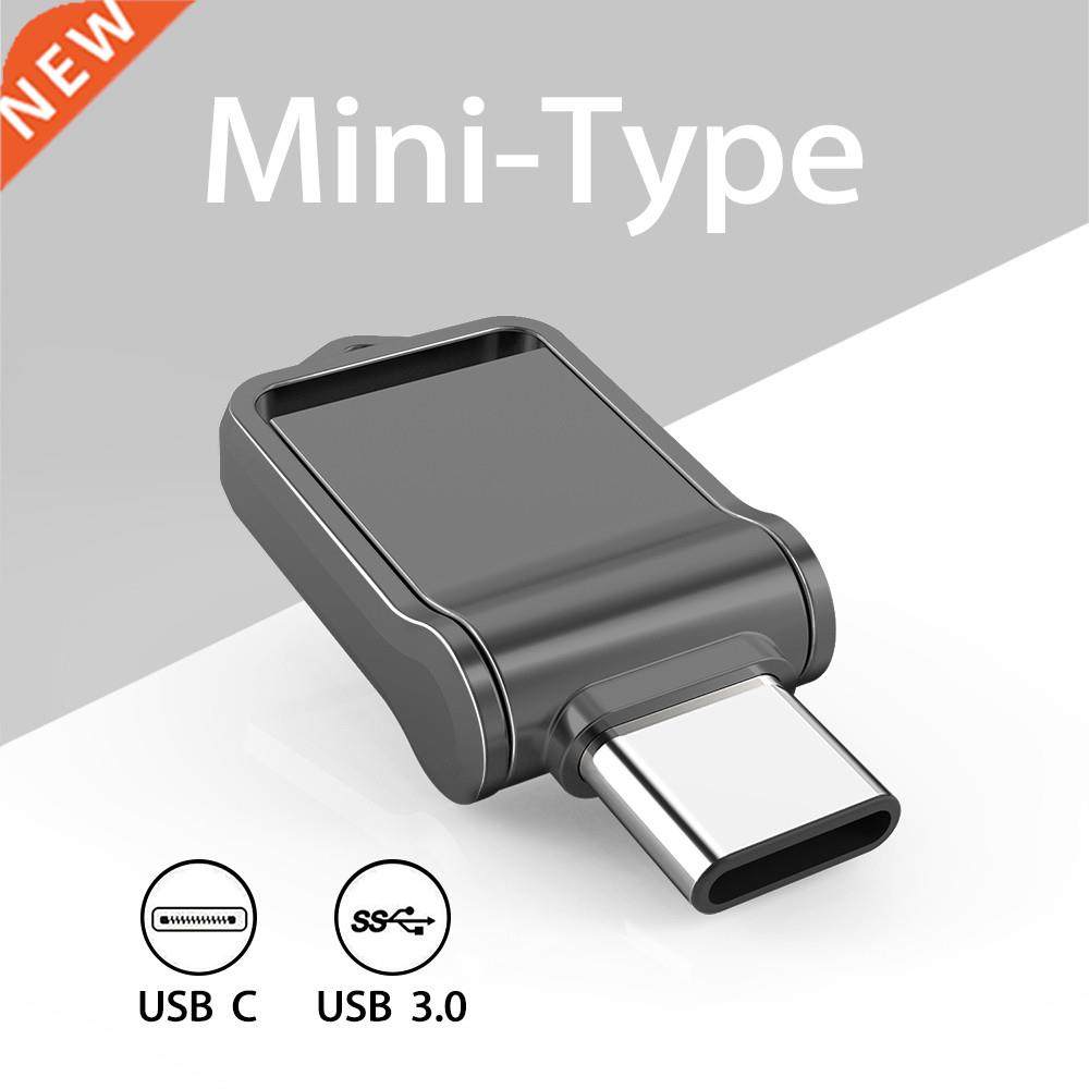 TOPESEL32GB 64GB 128GB OTG Type C USB 3.0 Flash Drive Mini E