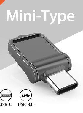 TOPESEL32GB 64GB 128GB OTG Type C USB 3.0 Flash Drive Mini E