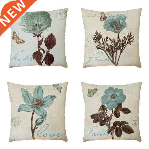 Plant Pattern Pillowcase Household Pillow Cover Decorative S
