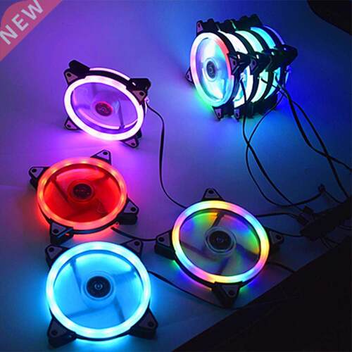 Adjustable Computer Cooling Fan 120mm RGB Fan PC Case Fan Co