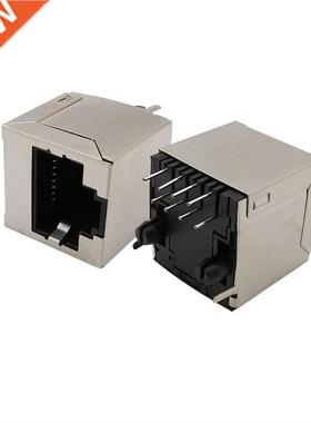 5Pcs RJ45 8P8C 8 Pin Female Socket Jack Connectors PCB Mount