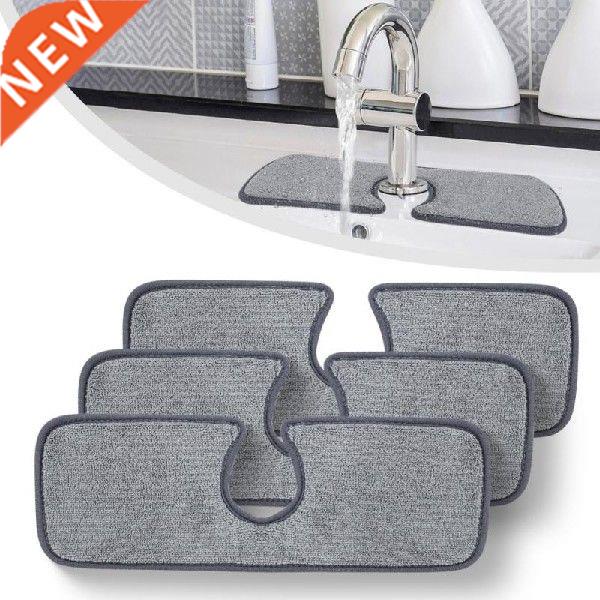 Kitchen Faucet Absorbent Mat Sink Splash Guard Microfiber