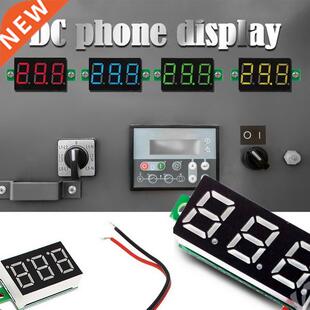 DC voltage meter Digital Voltmeter LED Display Mini 2/3 Wire