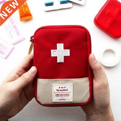 Portable First Aid Medicine Kit Travel Outdoor Camping Usefu