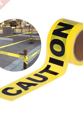7cm*100M Roll Yellow Caution Tape For Safety Barrier For Pol