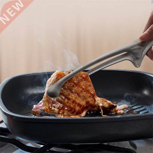 BBQ Food Tongs Barbecue Clips Stainless Steel Grill Cooking