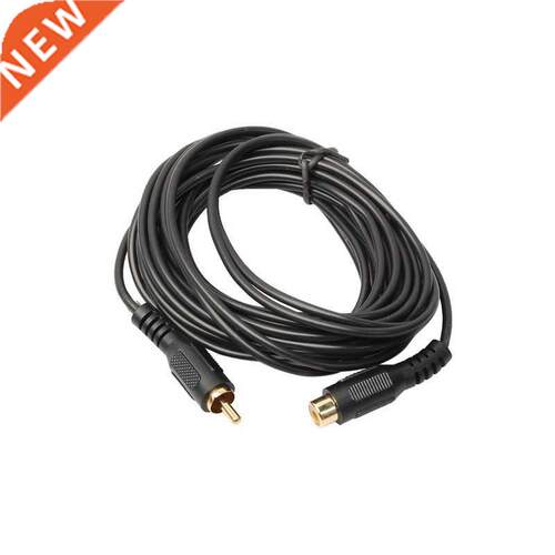 4.5m/7.6m RCA Male To Single RCA Female Single Phono RCA Aud