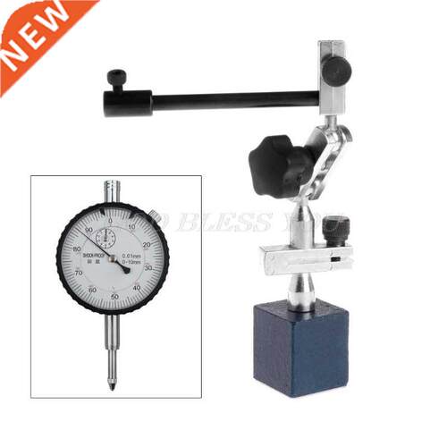 215mm Height Level Dial Test Gauge Indicator Rotary Magnetic