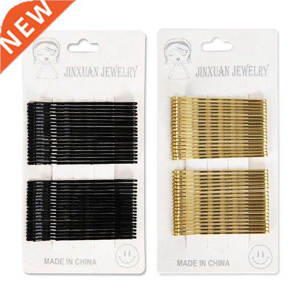 6pcs Women Flat Hair Clip Bangs Hairpin Steel Barrette