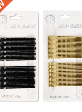 6pcs Women Flat Hair Clip Bangs Hairpin Steel Barrette