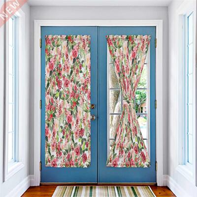 Flower Petals Food Plant Door Curtains Decor Home Bedroom
