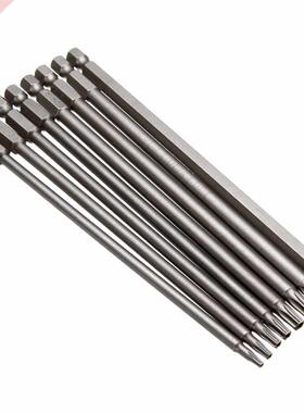 8pcs Torx Screwdriver Bits 150mm Long Steel Security Electri