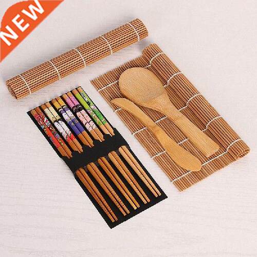 13PCS  Bamboo Sushi Maker Set Sushi Curtain Rice Sushi