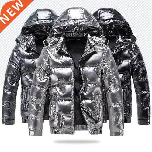 2021 winter men's jacket casual Warm Thick coat fashionable