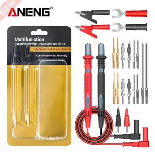 ANENG 22-in-1 Multimeter Test Lead Set 1000V Silicone