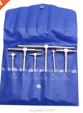 6Pcs/Set 8-150mm Telescopic Gauge Set Micrometer Measurement
