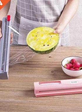 1Pcs Cling Film Cutter Food Wrap Dispenser Kitchen Tool Foil