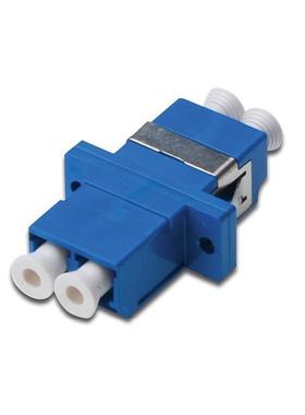 OS2 Fiber Adapter Coupler, Blue Color LC-LC Duplex Singlemod