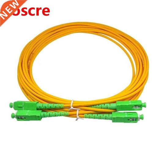 SC APC Jumper-Cable Fiber-Optic Simplex FTTH Mode 3M 10pcs/B