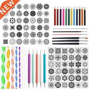 G6DA 112PCS/Set Mandala Dotting Tools Art Supplies, Nail