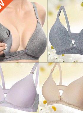 Breast Feeding Cotton Maternity Nursing Bras Sleep Bra For
