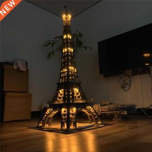 Paris Eiffel Tower Creator Expert Led Light Set For Compati