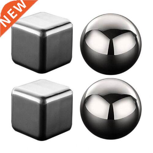 80%HOT2Pcs Ice Cube Eco-friendly Rapid Cooling Stainless