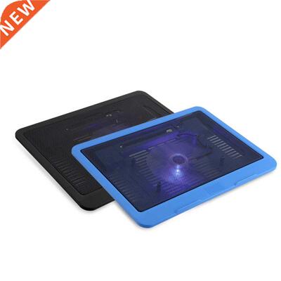 Quiet Laptop Cooler Cooling Pad Base Big Fan USB Stand for 1