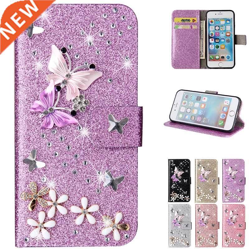 Flip Leather Wallet Case For Huawei P20 P30 P40 Pro Y6 Y7 Y