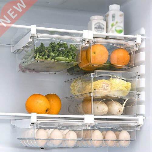 Refrigerator Food Organizer Fridge Organizer Storage PC Box