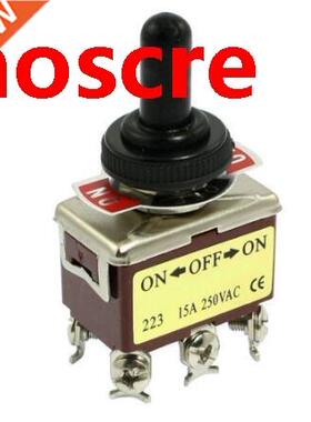 1pcs AC 250V 15A 6 Pin DPDT On/Off/On 3 Position Mini Toggle
