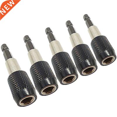 5pc 1/4 60mm Hex Shank Bit Holder Cr-V 6.35mm Batch Head Bit