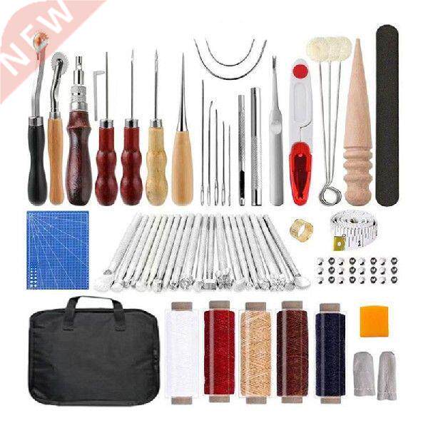 10 PCS Practical Leather Craft Sewing Punch Tool Kit