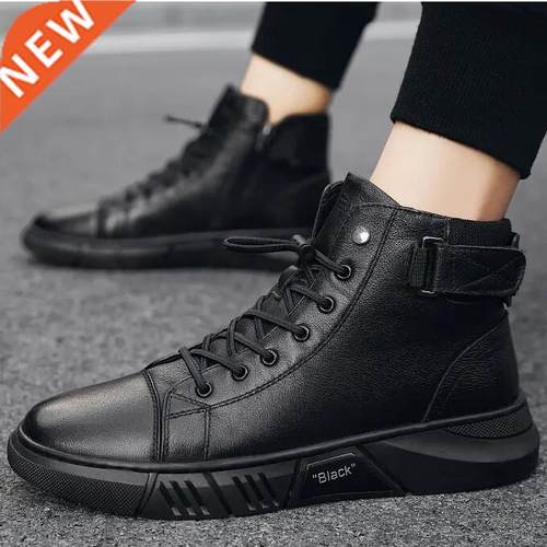 Men Casual Leather Shoes Bg Sze Rubber Sole Chaussure Homm