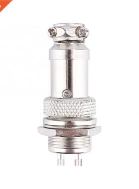 1set GX16 2Pins Male & Female Screw Type Electrical Aviation