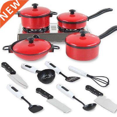 13PCS Toddler Baby Kids Play House Toy Girls Boys Kitchen