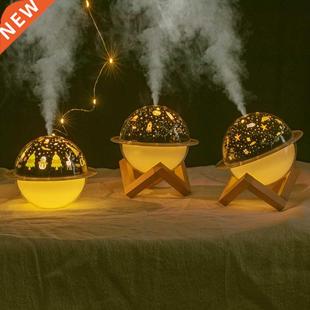 Shadow Lamp Humidifier USB Air Purifier Atomization Home Car